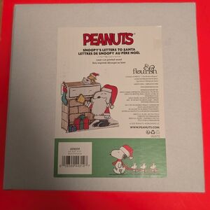 Peanuts Snoopy Letters to Santa Holiday Decoration